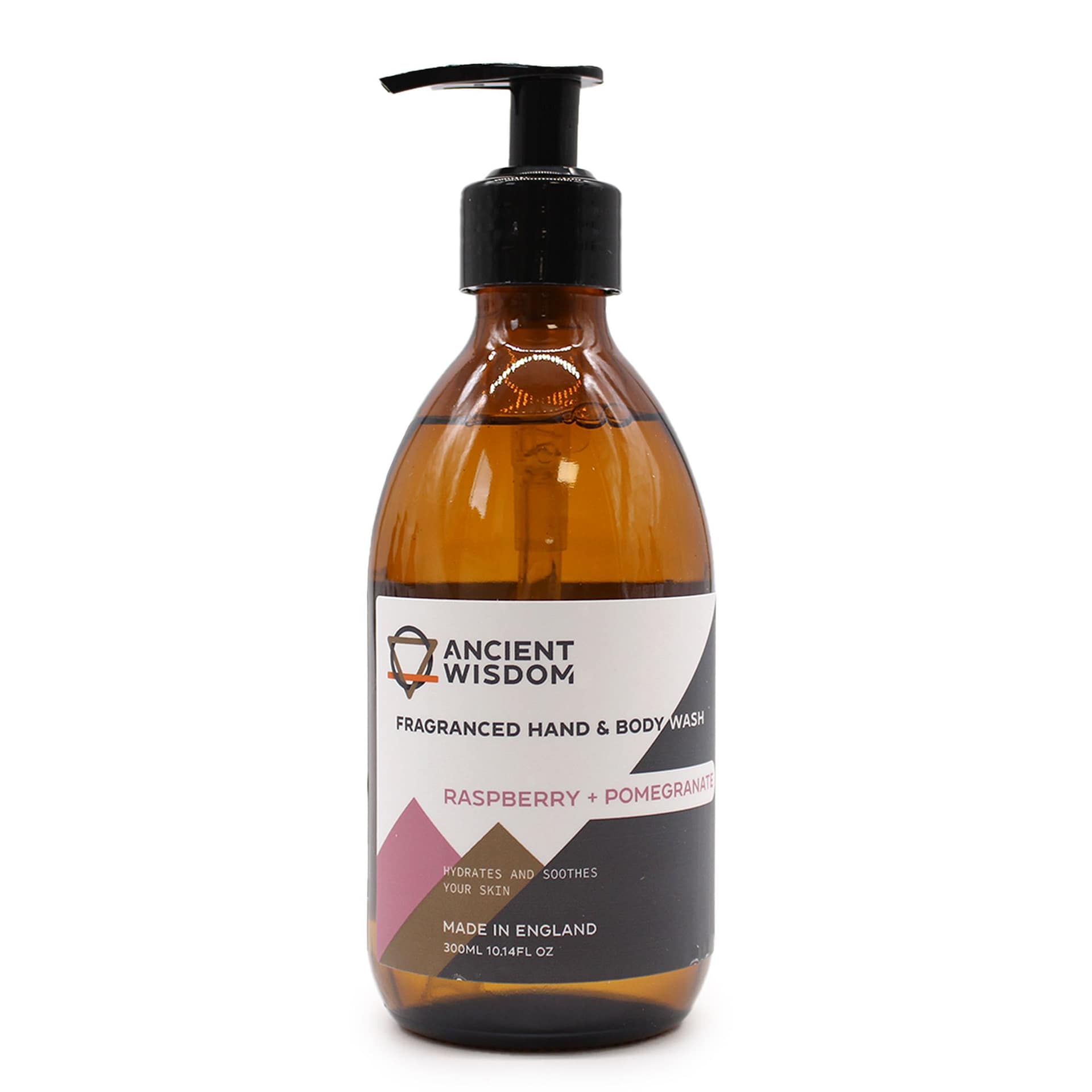 Raspberry & Pomegranate Hand & Body Wash 300ml 1 Raspberry & Pomegranate Hand & Body Wash in a 300ml bottle