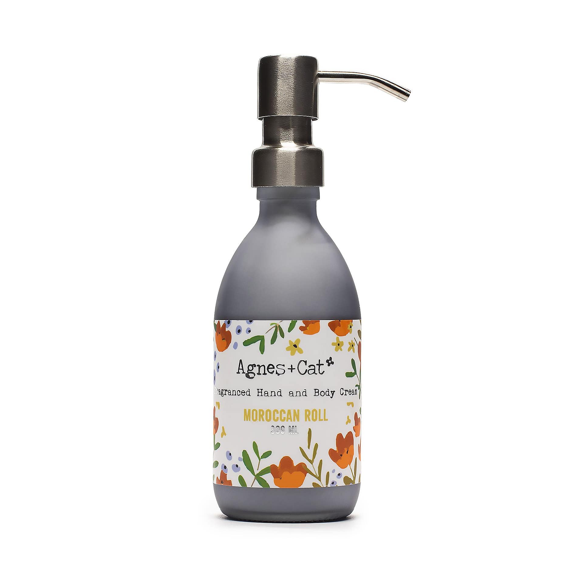 Agnes + Cat Hand & Body Cream - Moroccan Roll 1 Agnes + Cat Hand & Body Cream in Moroccan Roll with a warm, spiced fragrance.