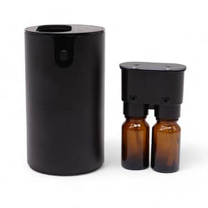 Double Essential Oil Waterless Nebulizer with USB connection for aromatherapy.